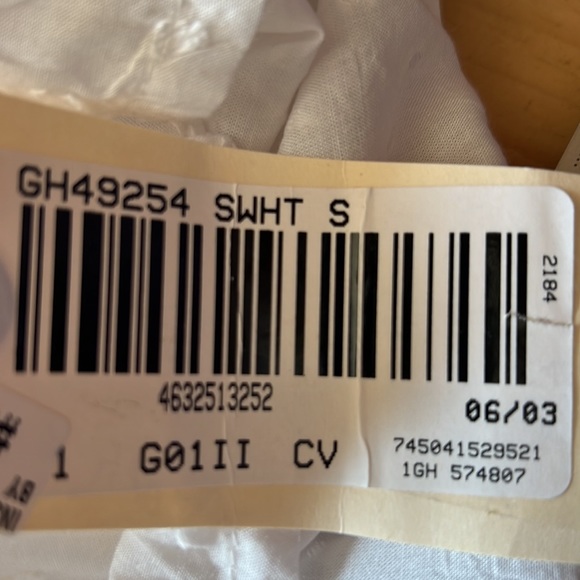 Garnet Hill Elbow-Sleeve Swiss-Dot Blouse - Picture 4 of 4